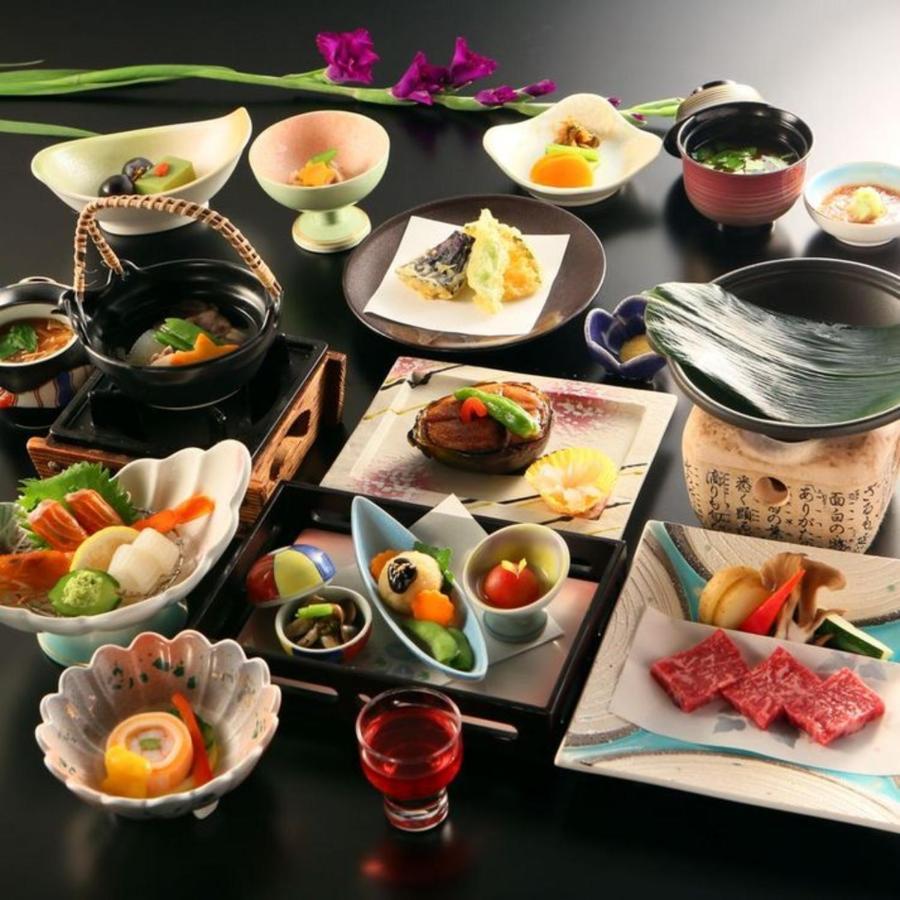 Hotel Kameya Honten Chikuma Bagian luar foto