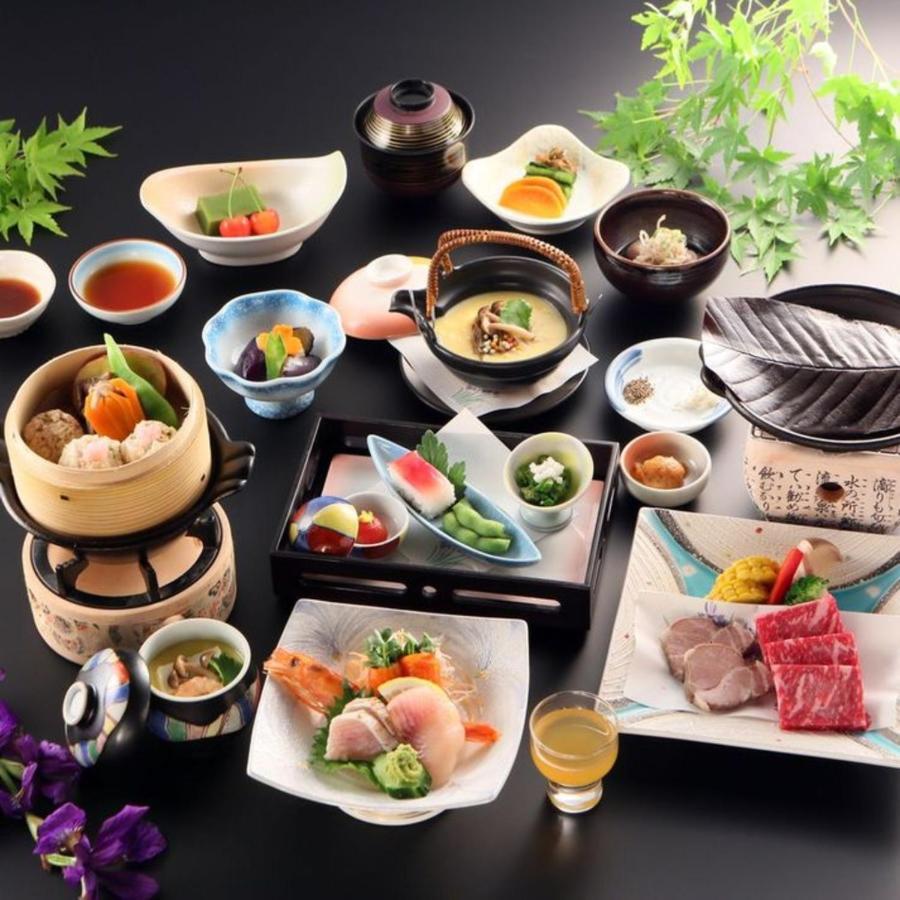 Hotel Kameya Honten Chikuma Bagian luar foto