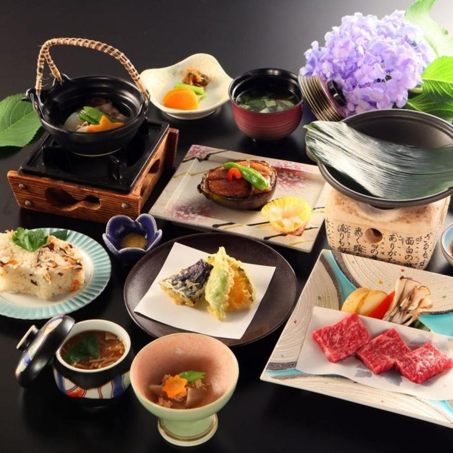 Hotel Kameya Honten Chikuma Bagian luar foto
