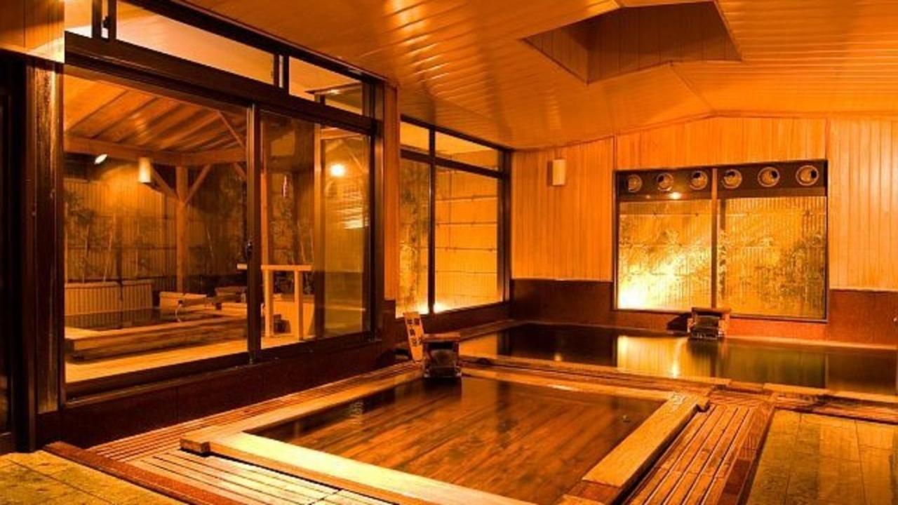 Hotel Kameya Honten Chikuma Bagian luar foto